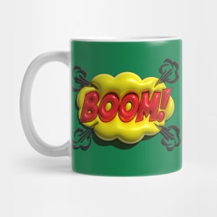 Comic Boom Sign Mug